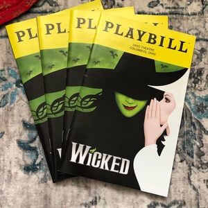 Wicked Tour Playbill Ohio